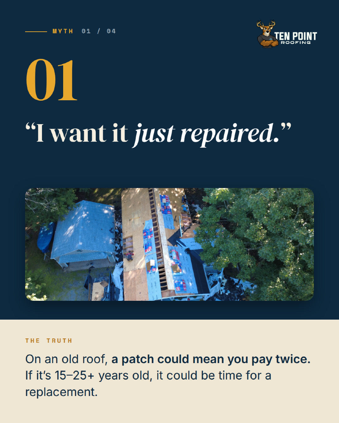 4 roofing myths to check before you sign a quote, slide 2 of 6