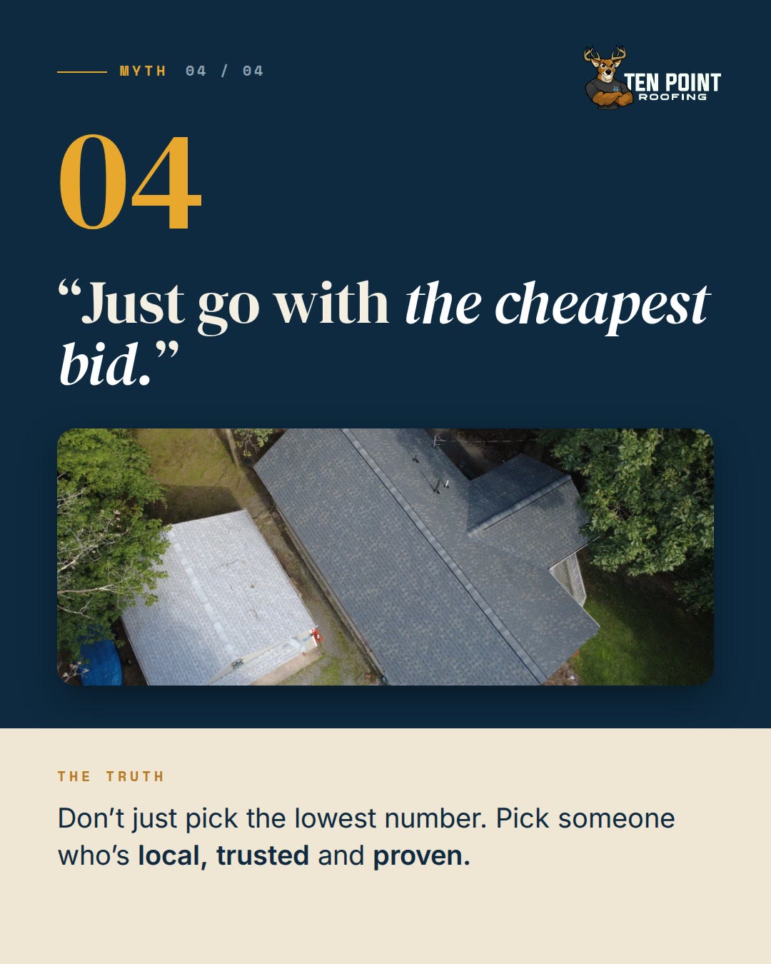 4 roofing myths to check before you sign a quote, slide 5 of 6