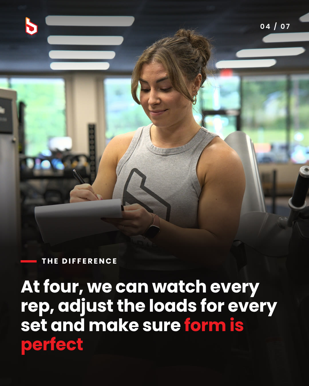 Why only four people in the room, slide 4 of 7