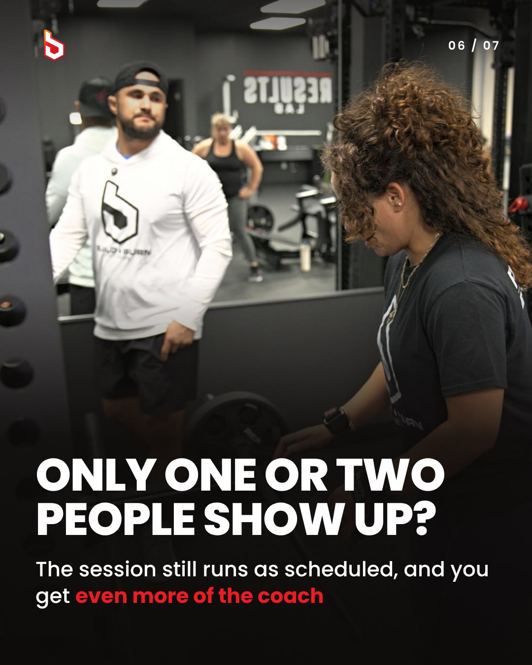 Why only four people in the room, slide 6 of 7
