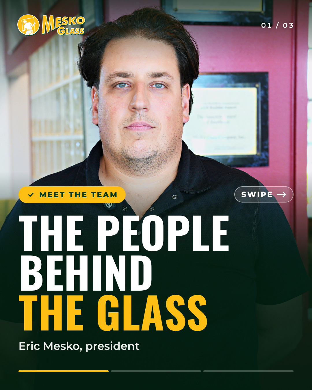 The people behind the glass, slide 1 of 3