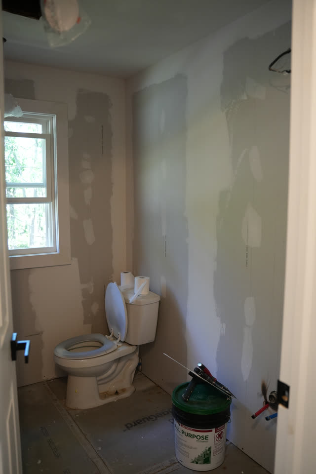July 24: bathroom mid-renovation