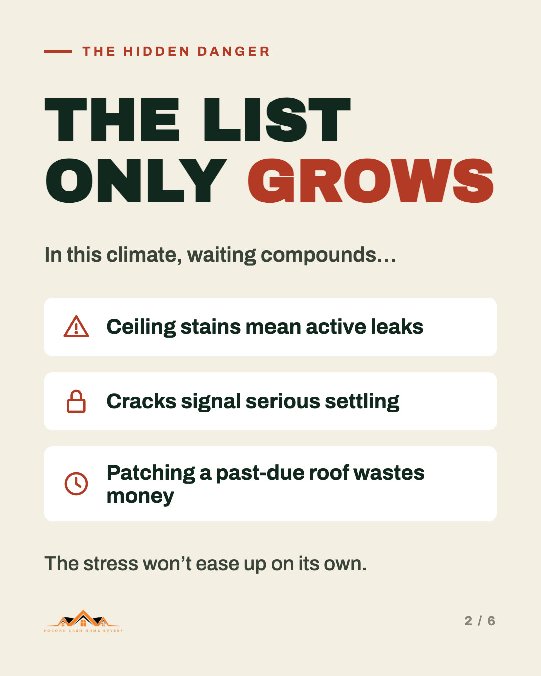 Drowning in home repairs?, slide 2 of 6